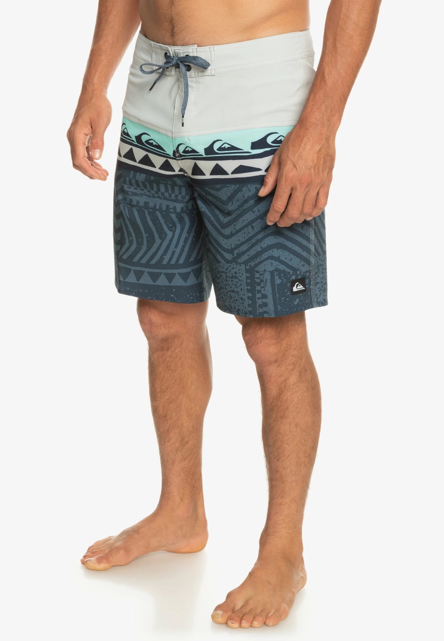 Quiksilver Panel 18 - Zwemshorts - Grey Violet 6 Quiksilver Panel 18 - Zwemshorts - Grey Violet - Afbeelding 6