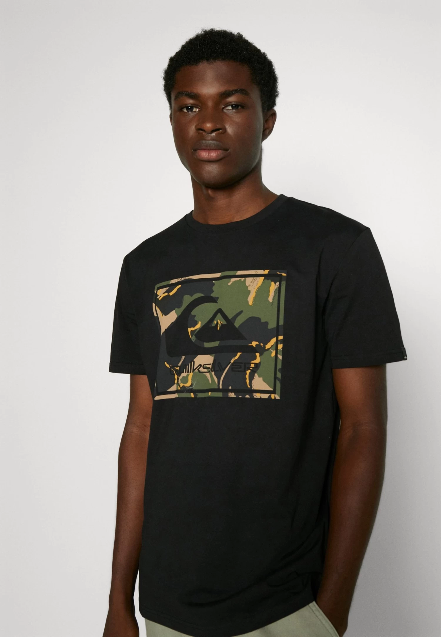 Quiksilver Archicamo 2 Pack - T-Shirt Print - Black/White 7 Quiksilver Archicamo 2 Pack - T-Shirt Print - Black/White - Afbeelding 7