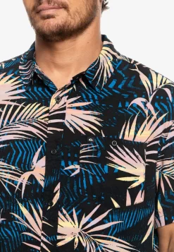 Quiksilver Ripped Up - Kurzärmliges - Overhemd - Black Rippedup -Quiksilver 340c6464111941f2a3427e166013a839