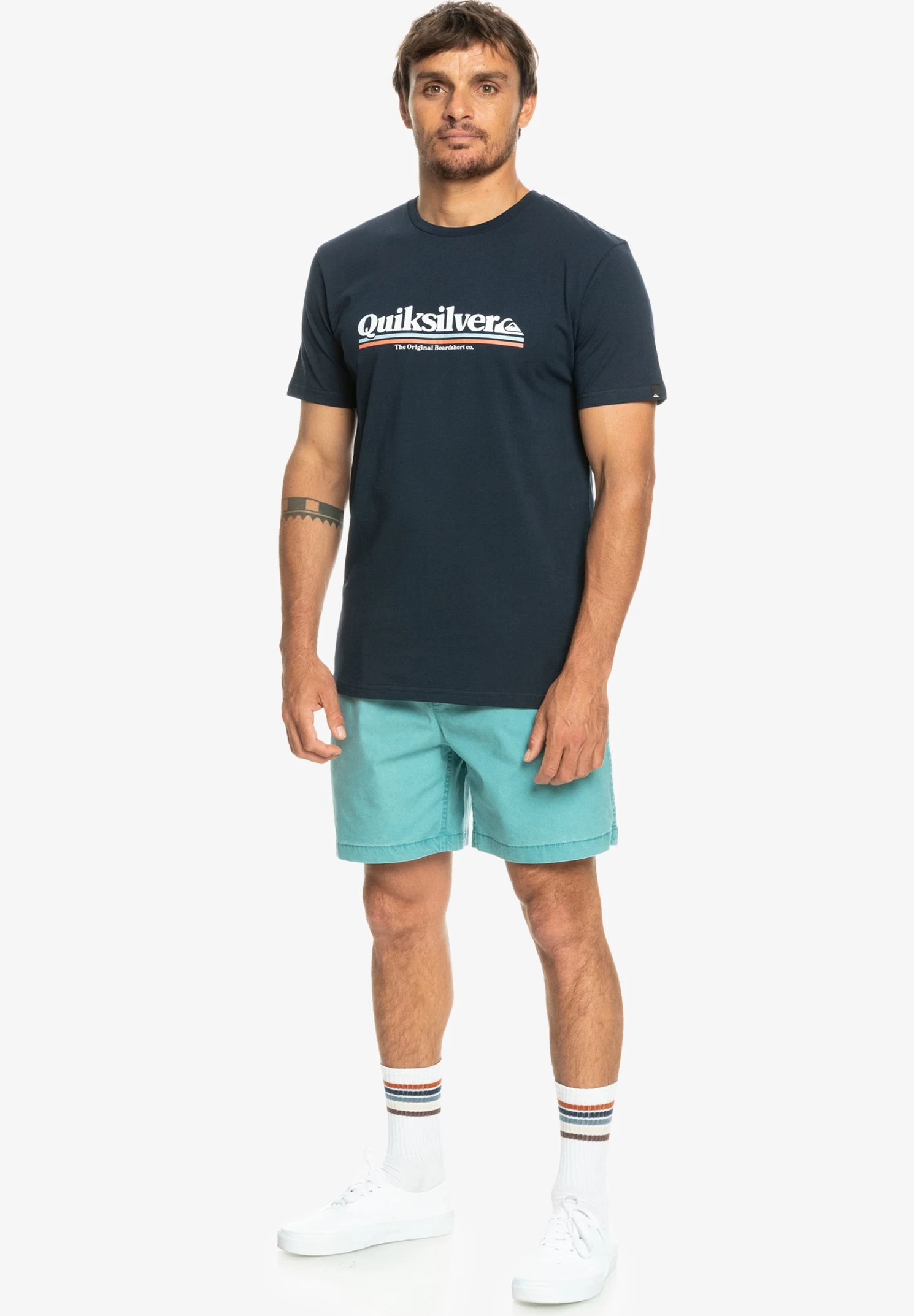 Quiksilver BETWEEN THE LINES SS - T-shirt Print 2 Quiksilver BETWEEN THE LINES SS - T-shirt Print - Afbeelding 2