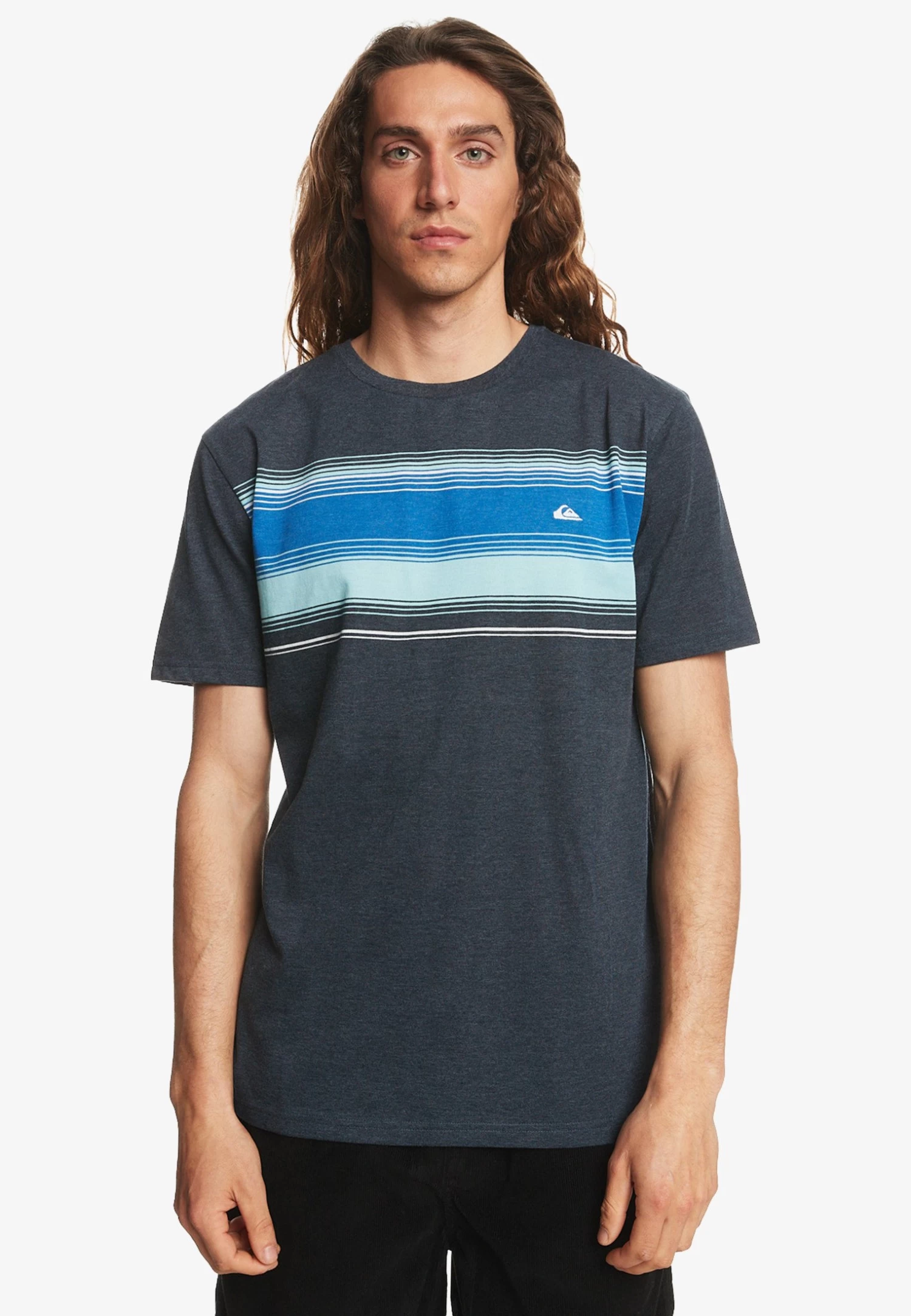 Quiksilver FADE BACK - T-shirt Print 1 Quiksilver FADE BACK - T-shirt Print