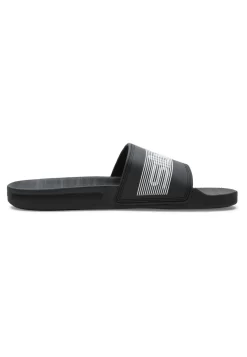 Quiksilver Rivi Wordmark- Badslippers - Black -Quiksilver 49776f07235b4bb3acaae2e9b460d41b