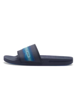 Quiksilver Rivi Wordmark- Badslippers - Mottled Dark Blue, Mottled Dark Blue
