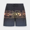 Quiksilver Everyday Wordblock Volley 17 - Zwemshorts - Black