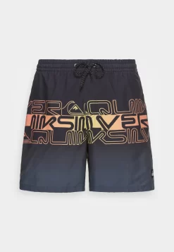 Quiksilver Everyday Wordblock Volley 17 - Zwemshorts - Black