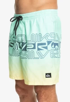 Quiksilver Everyday Wordblock Volley 17 - Zwemshorts - Beach Glass -Quiksilver 6e511147d8204d3baf32b1cd53434e8a