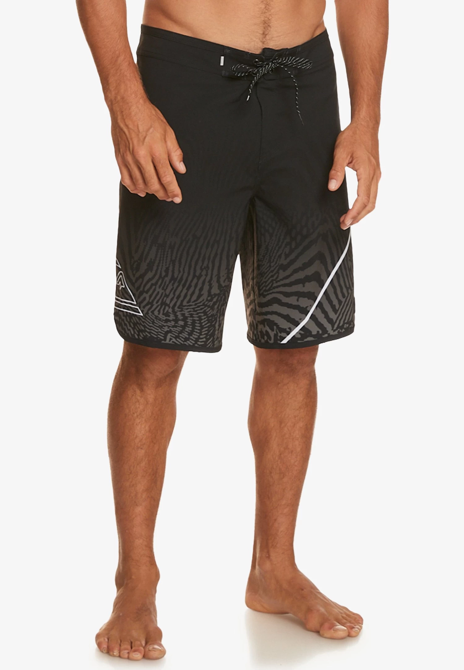 Quiksilver Surfsilk New Wave - Zwemshorts - Mottled Black 1 Quiksilver Surfsilk New Wave - Zwemshorts - Mottled Black
