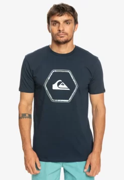 Quiksilver IN SHAPES - T-shirt Print