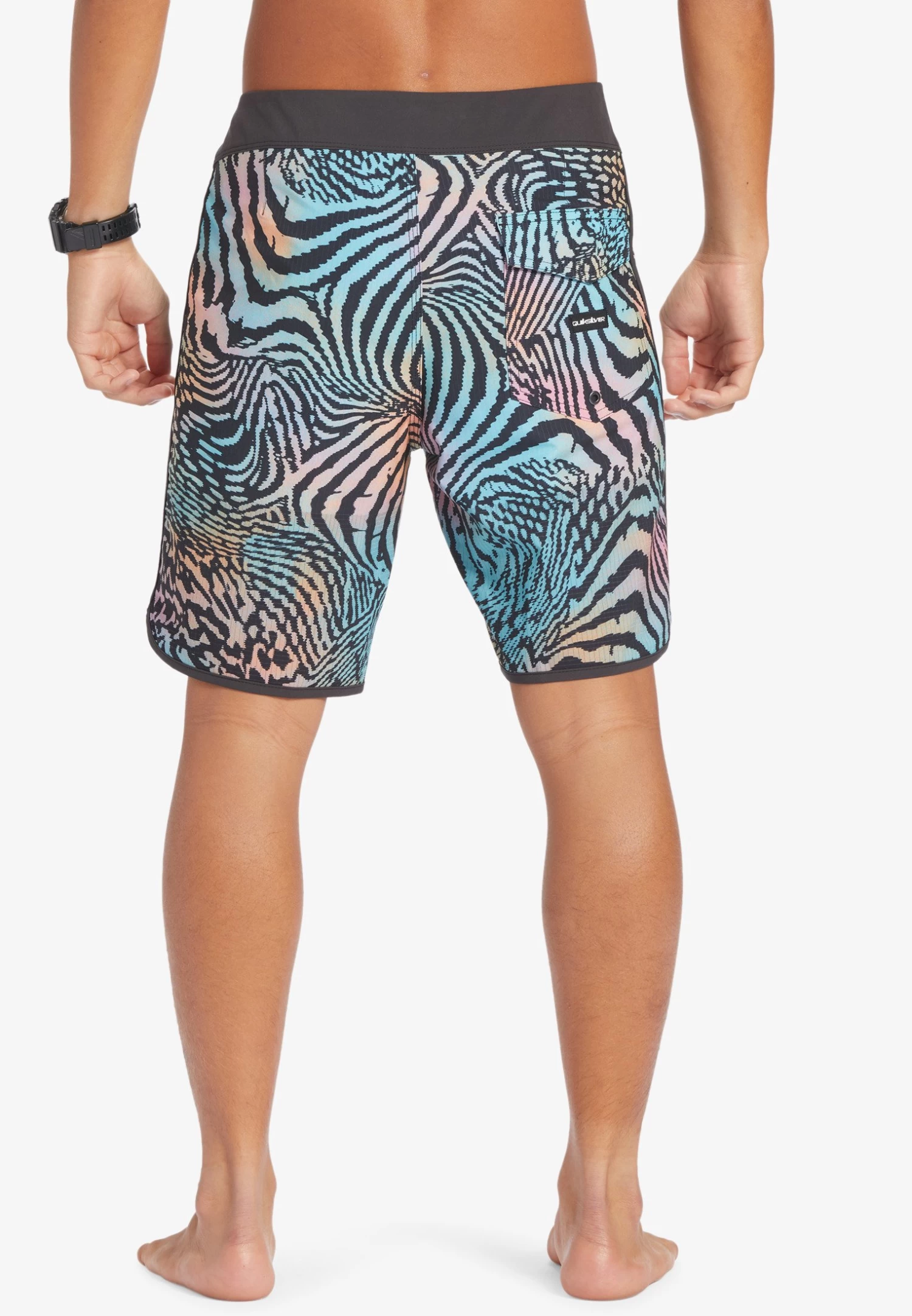 Quiksilver Highlite Scallop - Zwemshorts - Tarmac 3 Quiksilver Highlite Scallop - Zwemshorts - Tarmac - Afbeelding 3