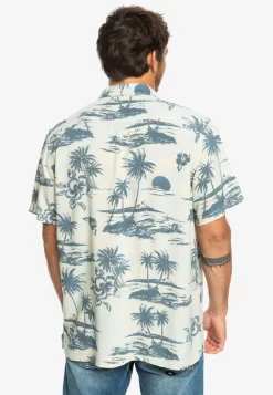 Quiksilver Airflow - Kurzärmliges - Overhemd - Birch Airflow -Quiksilver 96489cb714a74c4ea4434074d5cd4534