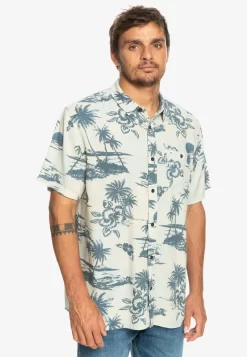 Quiksilver Airflow - Kurzärmliges - Overhemd - Birch Airflow -Quiksilver 9e725c7d321c43959e9cfe6e089ed57c