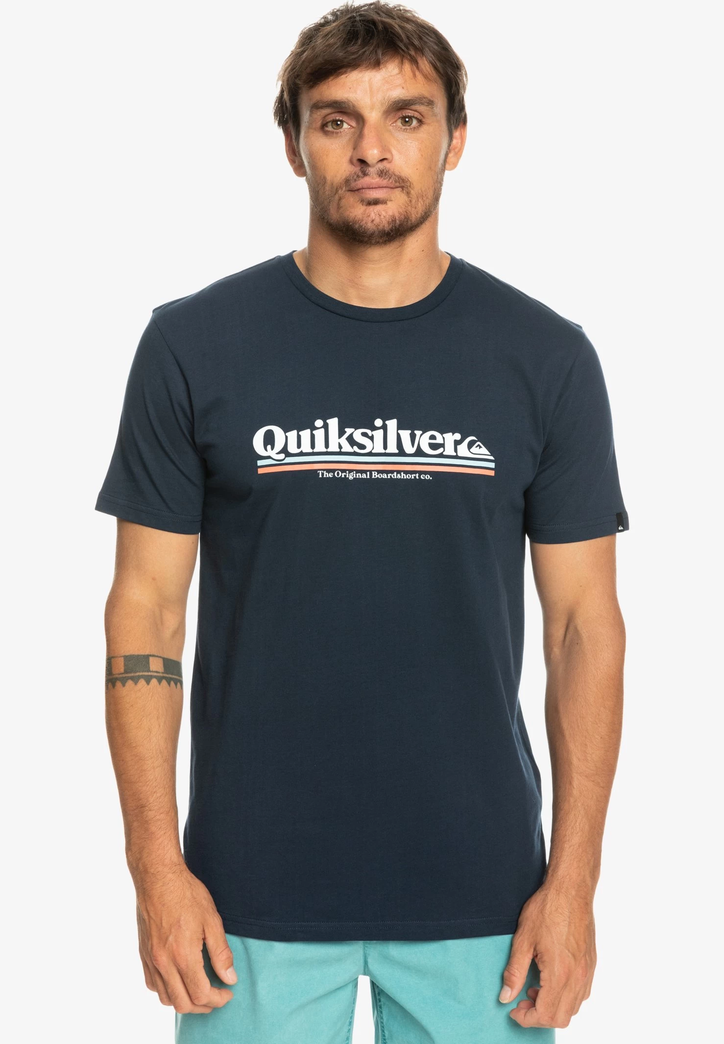 Quiksilver BETWEEN THE LINES SS - T-shirt Print 1 Quiksilver BETWEEN THE LINES SS - T-shirt Print