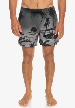 Quiksilver 17 Quiksilver Everyday Paradise Volley 15 - Zwemshorts - Black