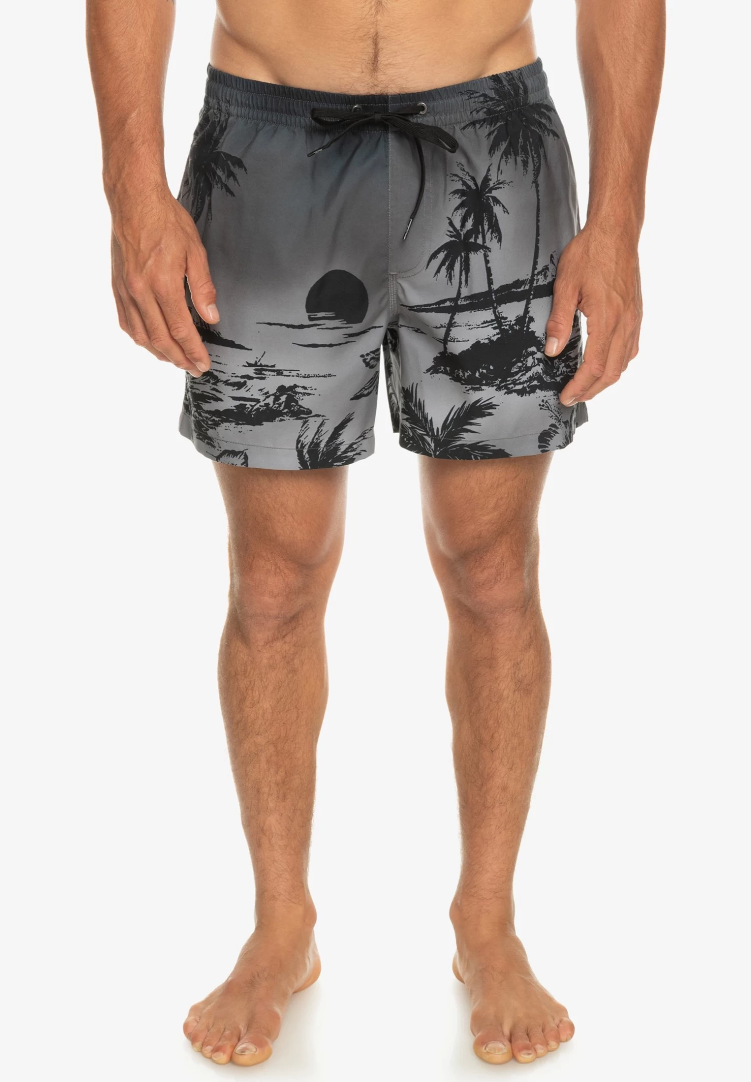 Quiksilver Everyday Paradise Volley 15 - Zwemshorts - Black 1 Quiksilver Everyday Paradise Volley 15 - Zwemshorts - Black