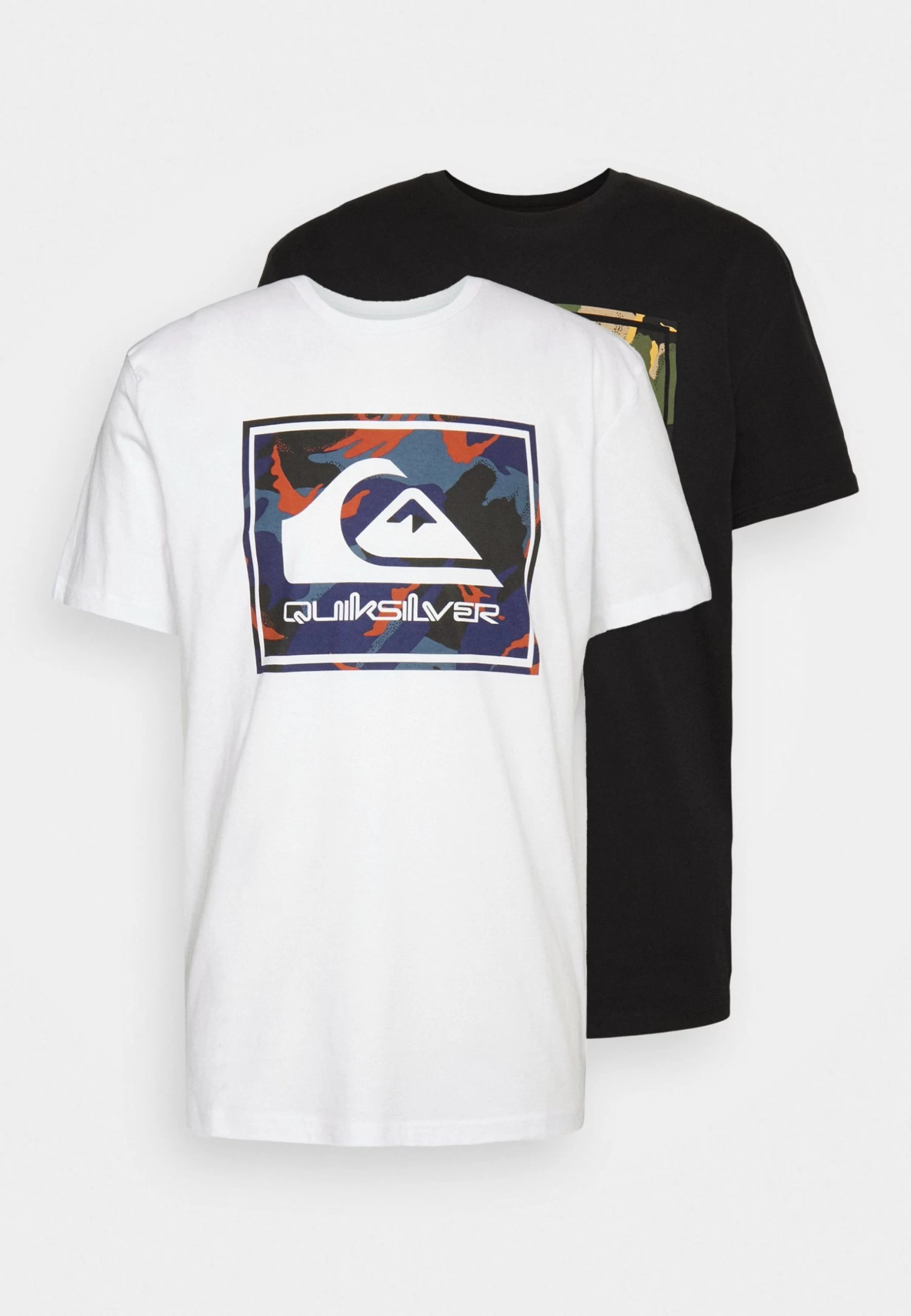 Quiksilver Archicamo 2 Pack - T-Shirt Print - Black/White 8 Quiksilver Archicamo 2 Pack - T-Shirt Print - Black/White - Afbeelding 8