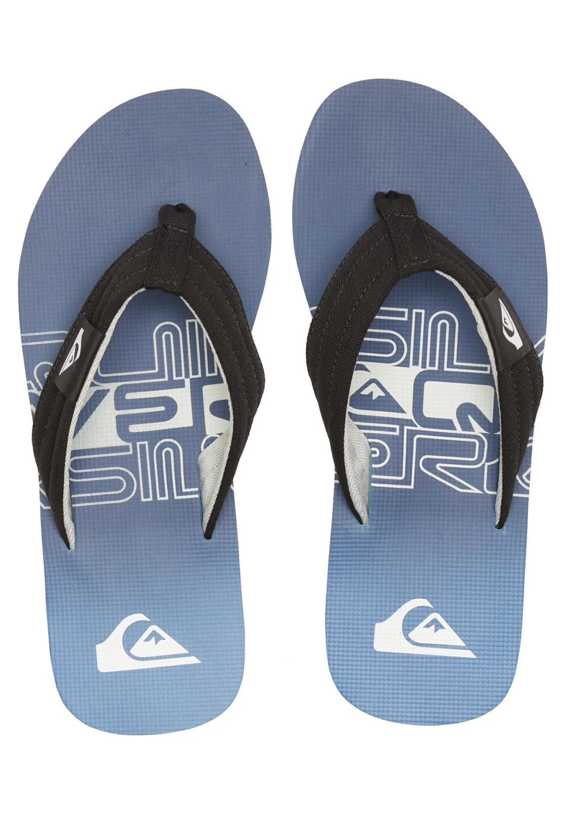 Quiksilver Molokai Layback - Teensandalen - White/Blue 3 Quiksilver Molokai Layback - Teensandalen - White/Blue - Afbeelding 3