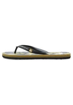 Quiksilver Molokai Art- Teensandalen - Black Grey Brown