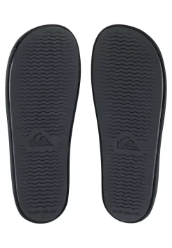 Quiksilver Rivi Slide - Badslippers - Black Black Grey -Quiksilver ecc380c25b684312862345271630b92b